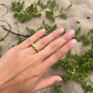 Chunky Ring - 18K Guldbelagt