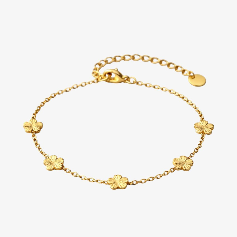 Scattered Flower Armbånd - 18K Guldbelagt
