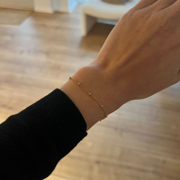 Dot Armbånd - 18K Guldbelagt