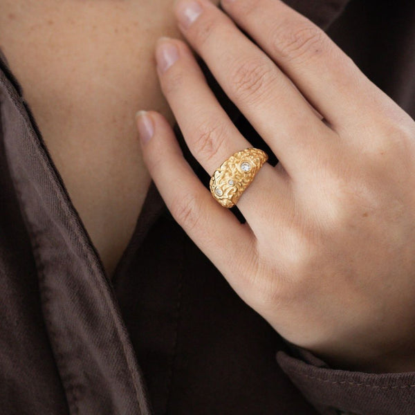 Cosmo Ring - 18K Guldbelagt