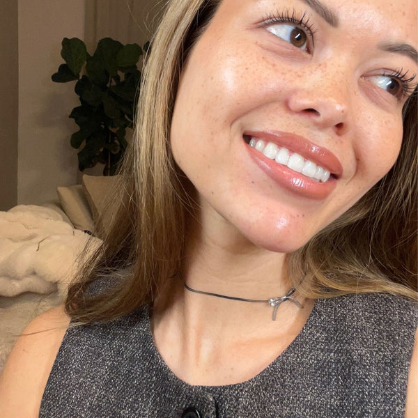 Sløjfe Slangehalskæde - Sølvfarvet