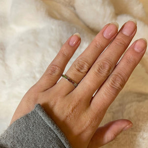 Color Ring - Sølvfarvet