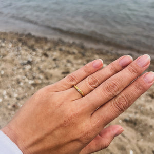Ocean Ring - 18K Guldbelagt