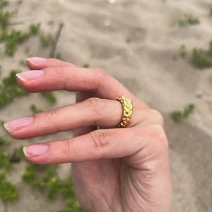 Chunky Ring - 18K Guldbelagt