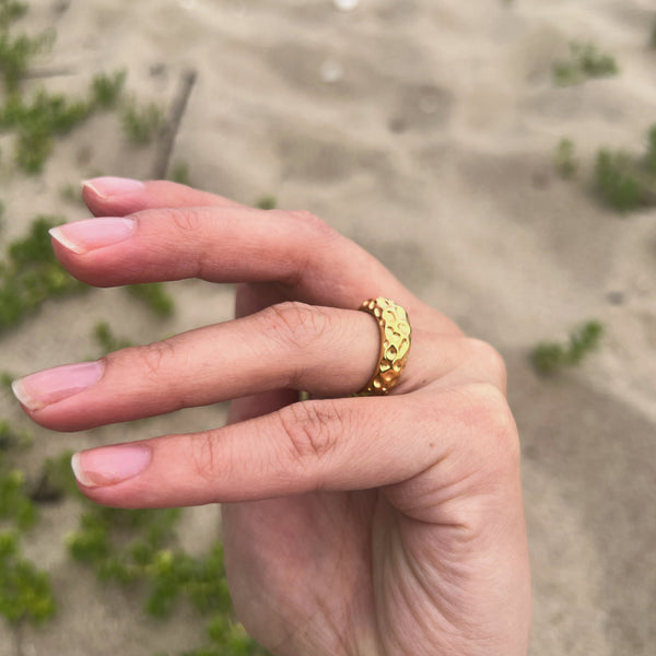 Chunky Ring - 18K Guldbelagt