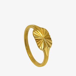 Sun Ring - 18K Guldbelagt
