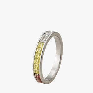 Color Ring - Sølvfarvet