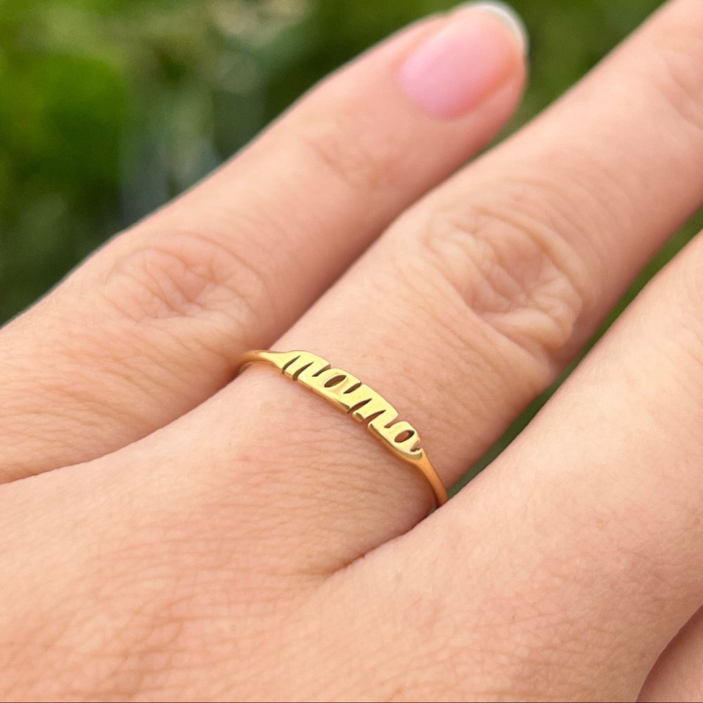 Mama Ring - 18K Guldbelagt