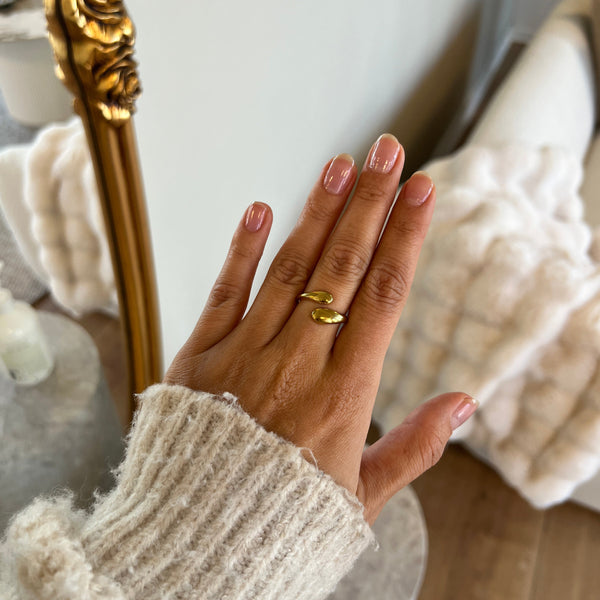 Embrace Ring - 18K Guldbelagt