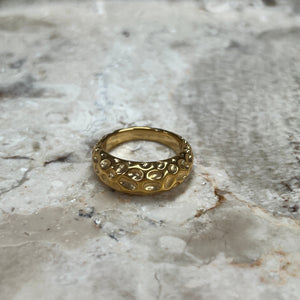 Chunky Ring - 18K Guldbelagt