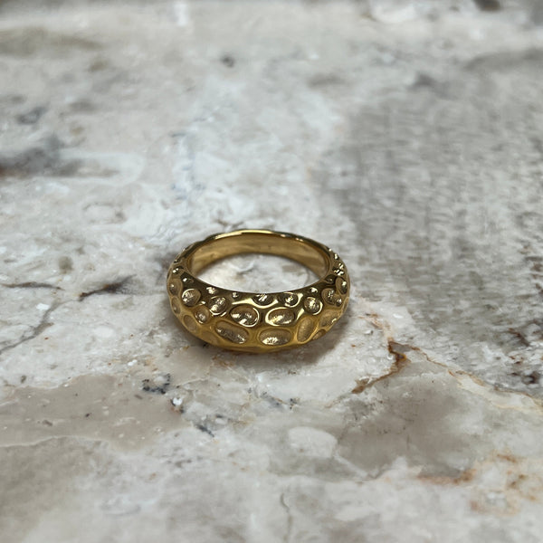 Chunky Ring - 18K Guldbelagt