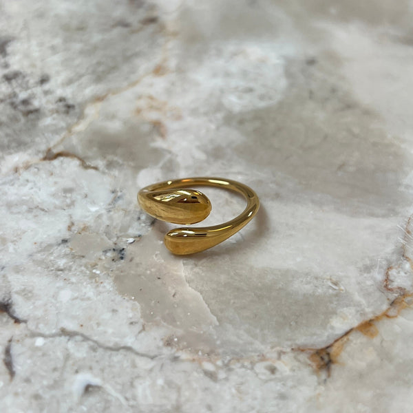 Embrace Ring - 18K Guldbelagt