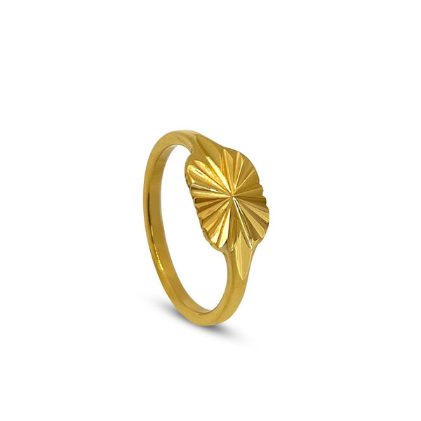 Sun Ring - 18K Guldbelagt