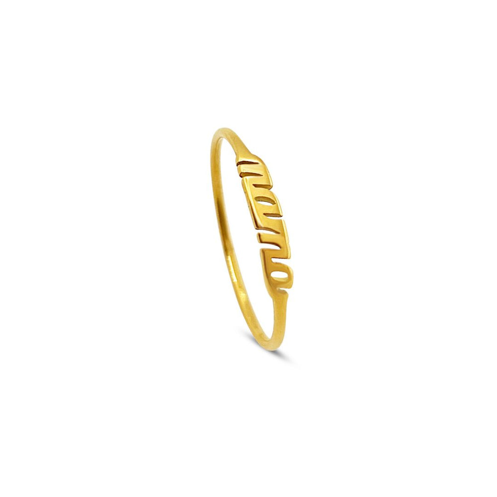 Mama Ring - 18K Guldbelagt