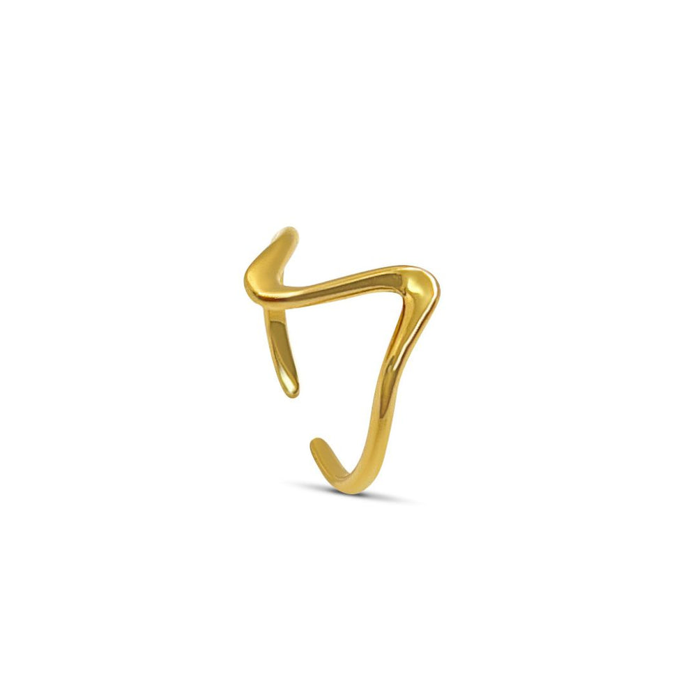 Wave Ring - 18K Guldbelagt
