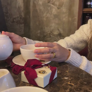 Dobbelt Chunky Ring - 18K Guldbelagt