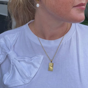 Sun Halskæde - 18K Guldbelagt