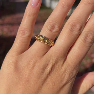 Chunky Ring - 18K Guldbelagt